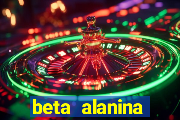 beta alanina aumenta a pressao